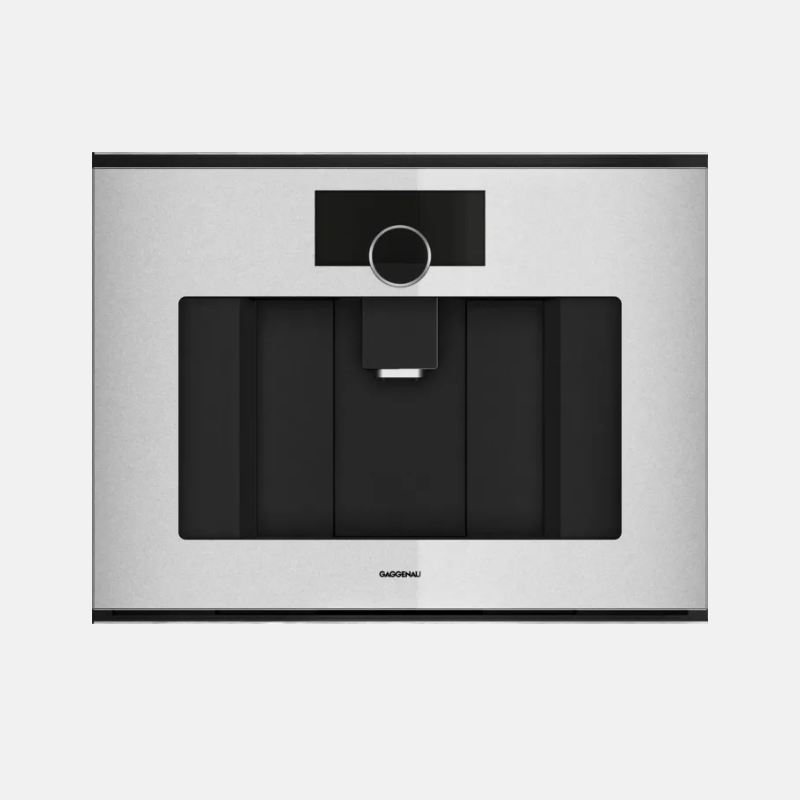 Gaggenau Kaffemaskin Minimalistic Sterling - Vattenslutning