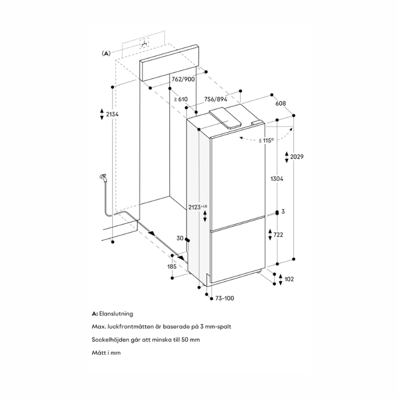 Gaggenau Vario cooling Expressive kyl/frys 90 cm