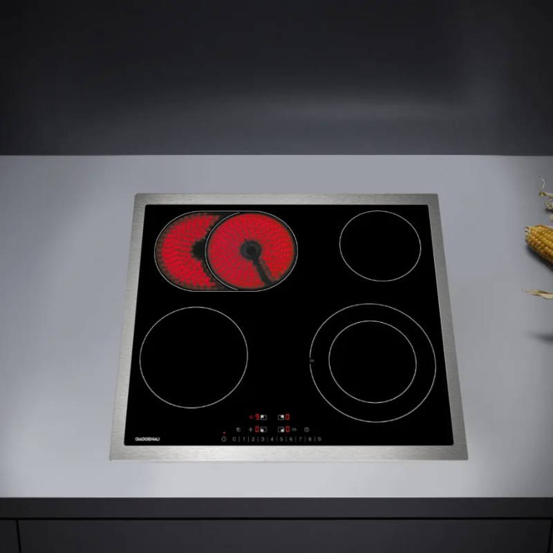Gaggenau Glaskeramik 60cm Touch stålram