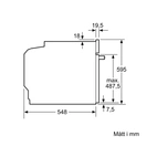 Bosch HBG7742B1 Serie 8, Inbyggnadsugn