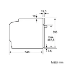 Bosch HBG7721B1 Serie 8, Inbyggnadsugn