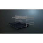 Siemens HB013FBB0 iQ100, Inbyggnadsugn, 60x60 cm, Svart