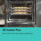 Siemens HB234ABS3F iQ300 inbyggnadsugn, Svart