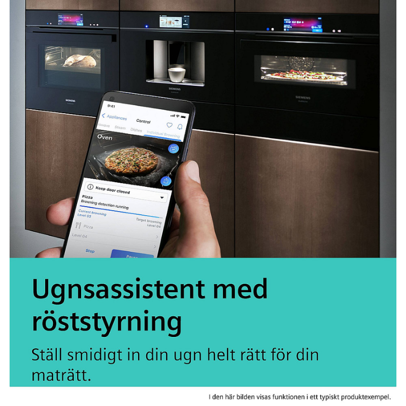 Siemens Inbyggnadsugn - Iq700, Ångfuktion, Pyrolys, Wifi HR776G3B1