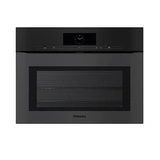 Miele Handtagslös kompaktugn H 7840 BPX Obsidiansvart matt