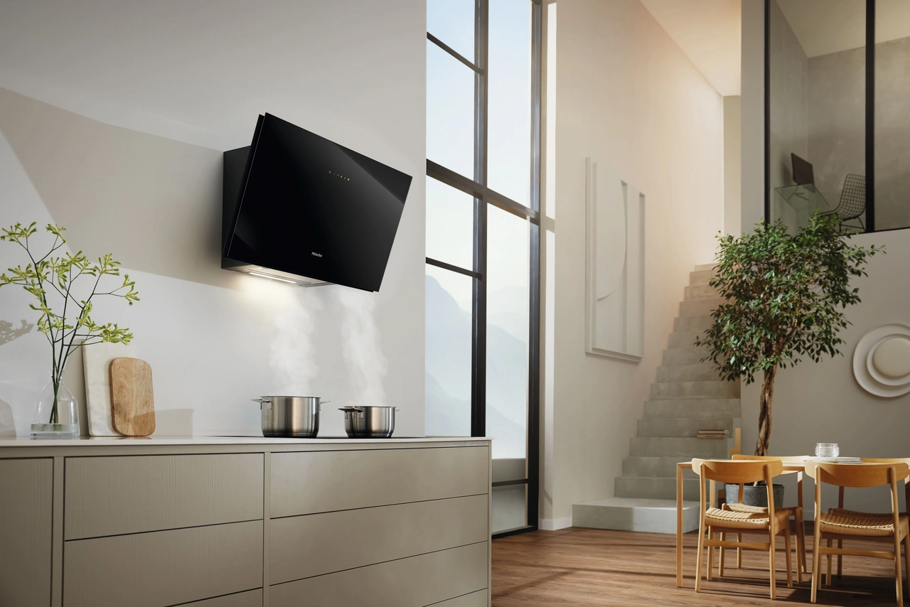 Miele fläkt DAH 2860 Escala Obsidiansvart