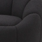 Fåtölj Inger Bouclé Black