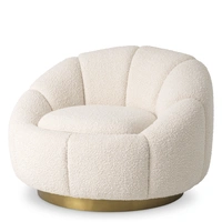 Fåtölj Inger Bouclé Cream