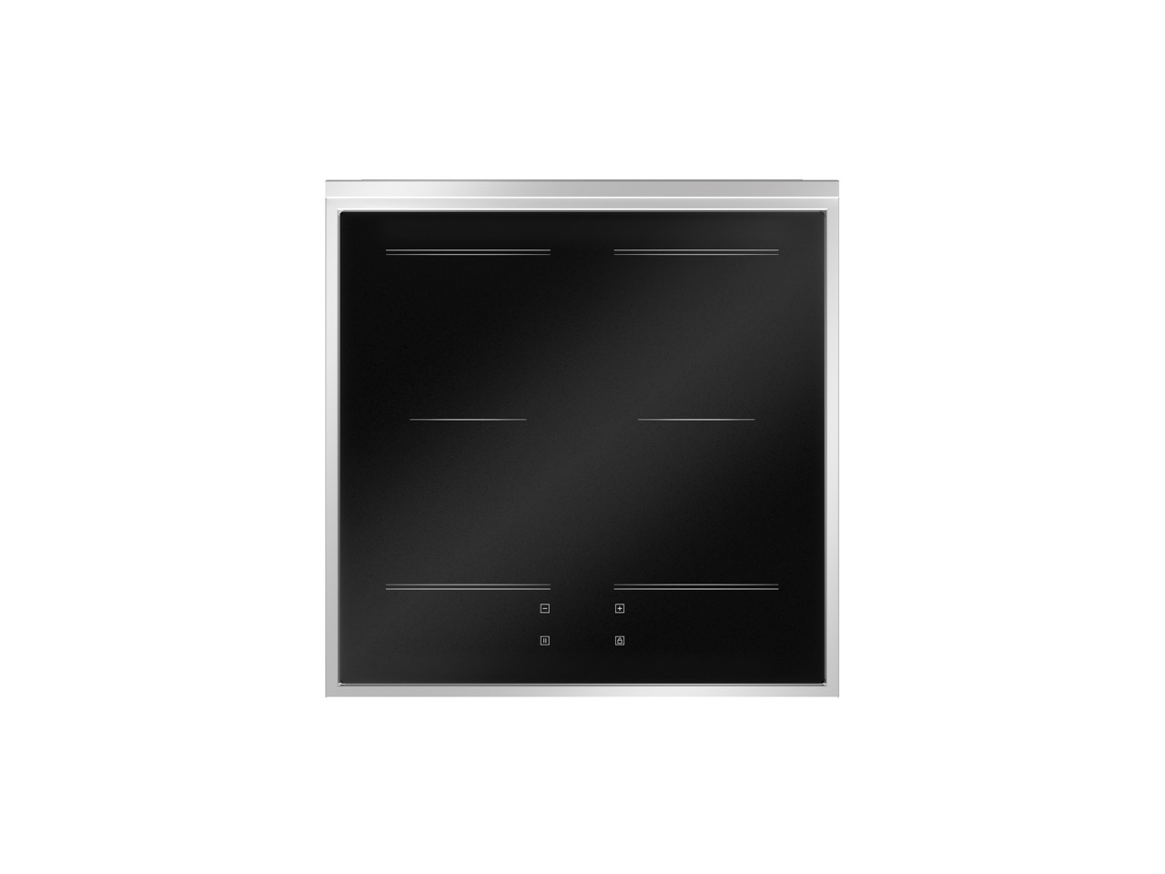 Bertazzoni, Heritage-serien, Induktionsspis, 60 cm, 4 zoner, 1 ugn. Mattsvart