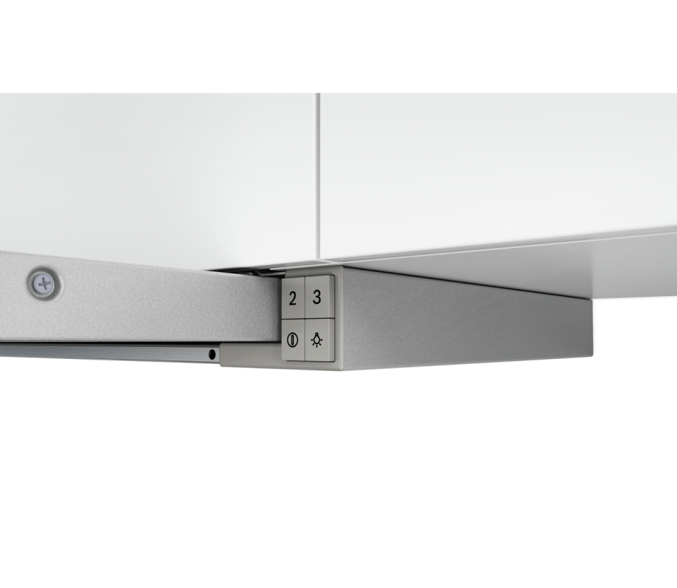 Bosch Utdragbar köksfläkt DFT63AC50, 60 cm Silver