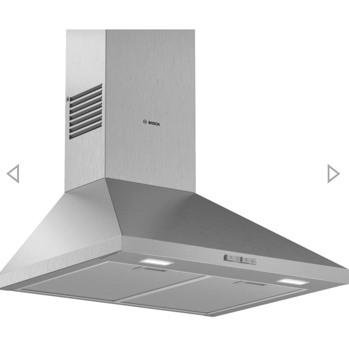 Bosch Vägghängd Fläktkåpa DWP64BC50, 360 m3/h