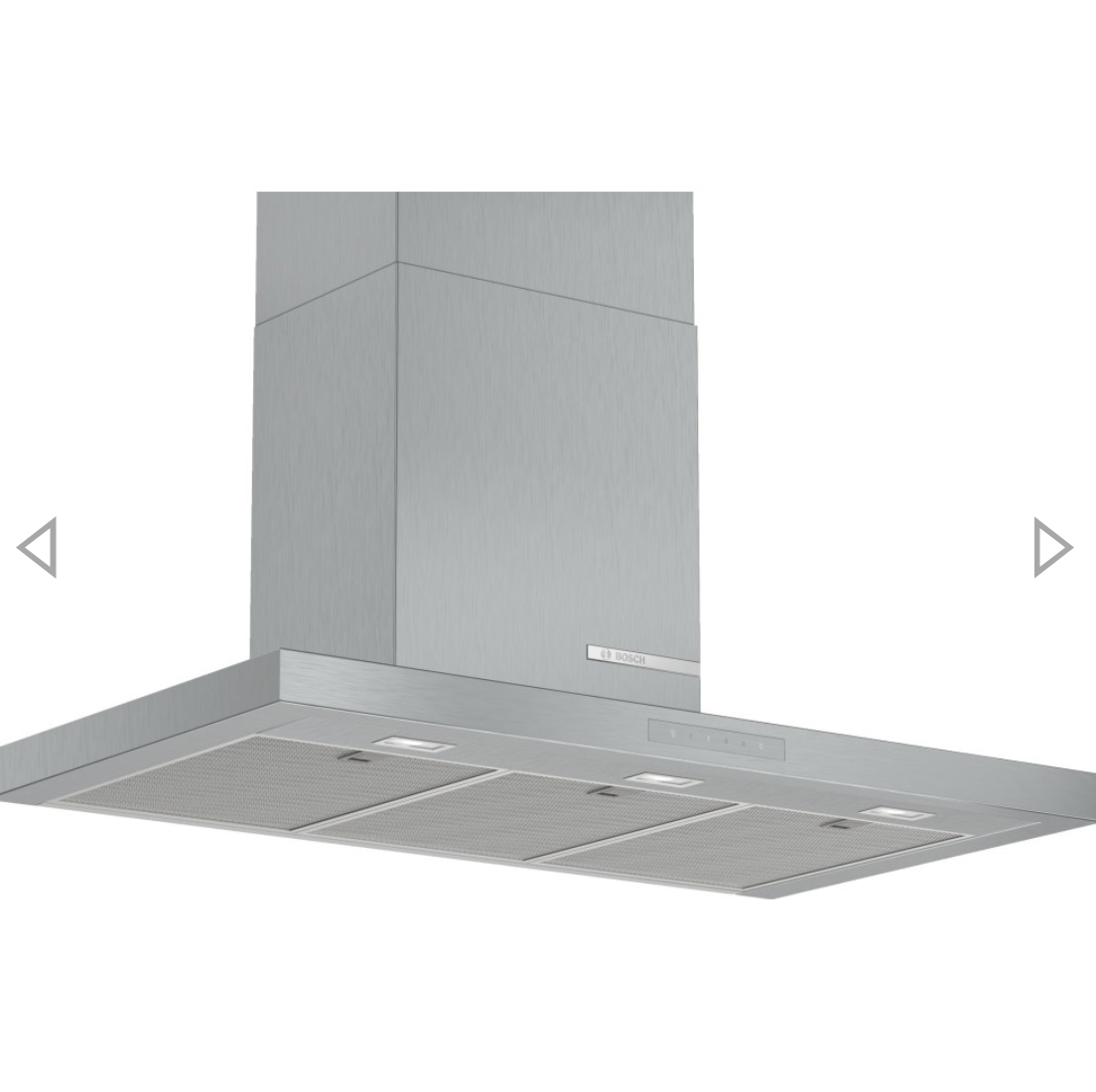 Bosch Serie 6 Vägghängd Köksfläkt DWB97CM50, Rostfritt stål