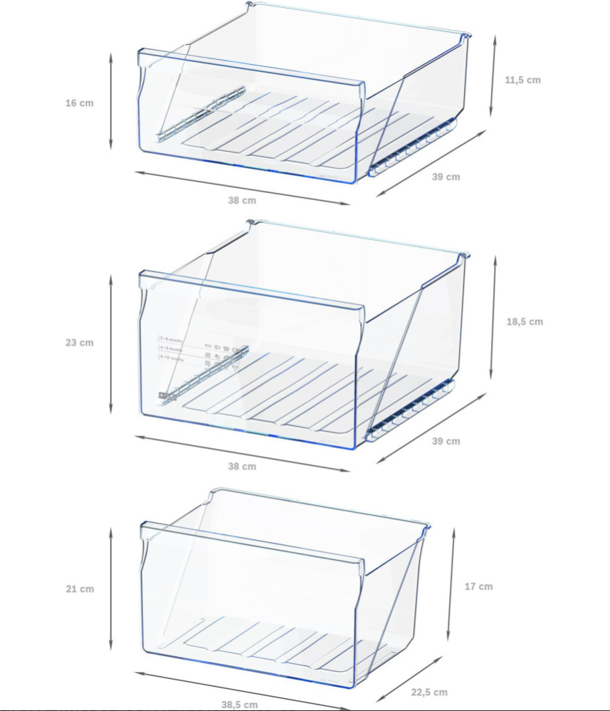 Bosch Serie 2 Frysskåp GTV15NWEB, 85 cm