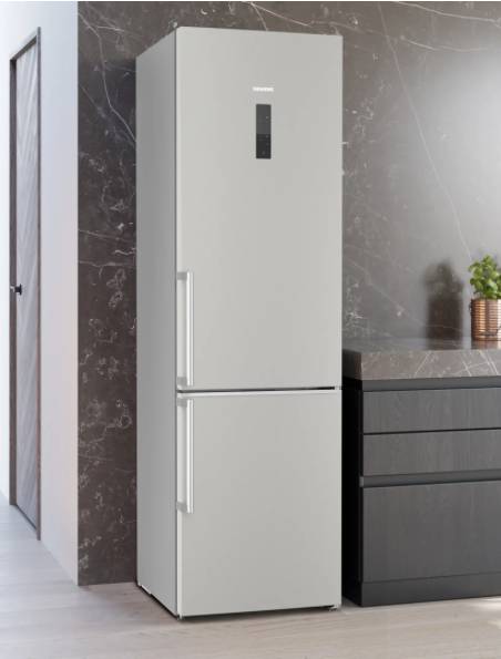 Siemens iQ500 Kombinerad kyl/frys KG39NAIBT, noFrost Inox