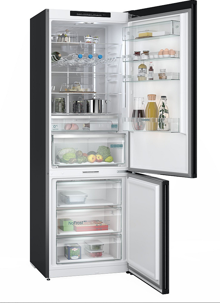 Siemens iQ700 Kombinerad Kyl/Frys KG49NSBBF, NoFrost