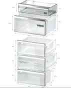 Siemens iQ500 Kombinerad Kyl/Frys KG39N4X1F, NoFrost