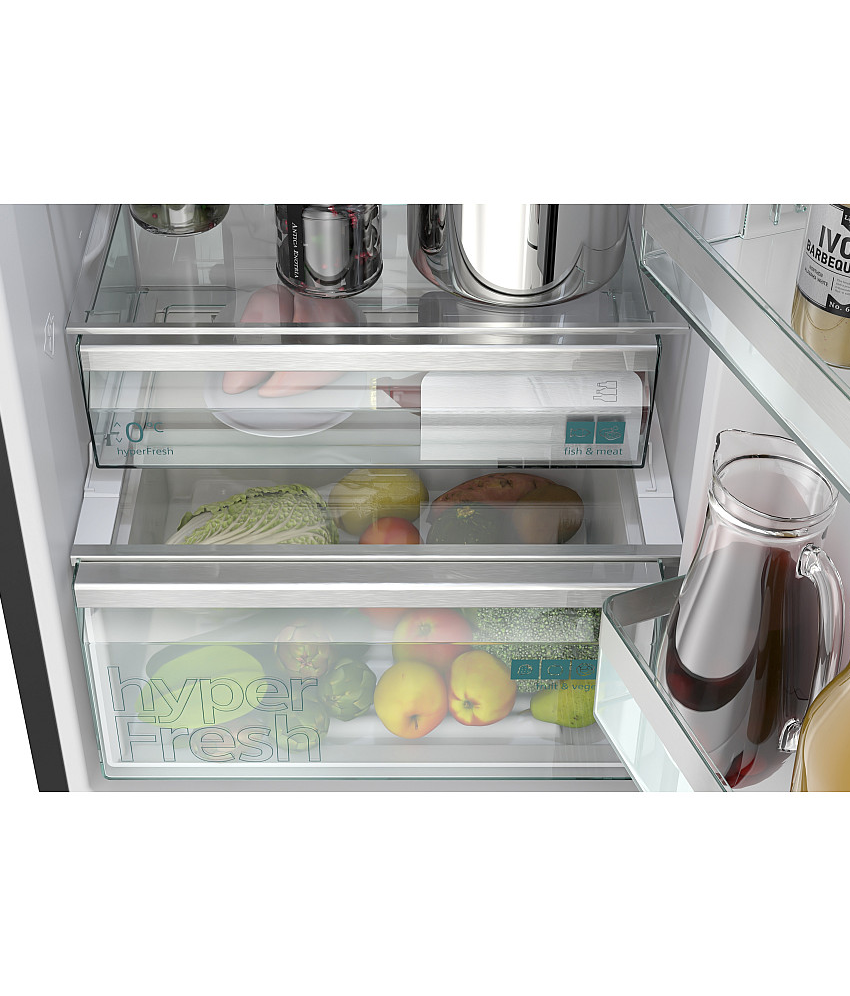 Siemens iQ500 Kombinerad Kyl/Frys KG39N4X1F, NoFrost