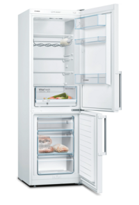 Bosch Fristående Kyl/Frys KGV366WEP, LowFrost och LED-belysning