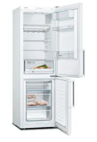 Bosch Fristående Kyl/Frys KGV366WEP, LowFrost och LED-belysning