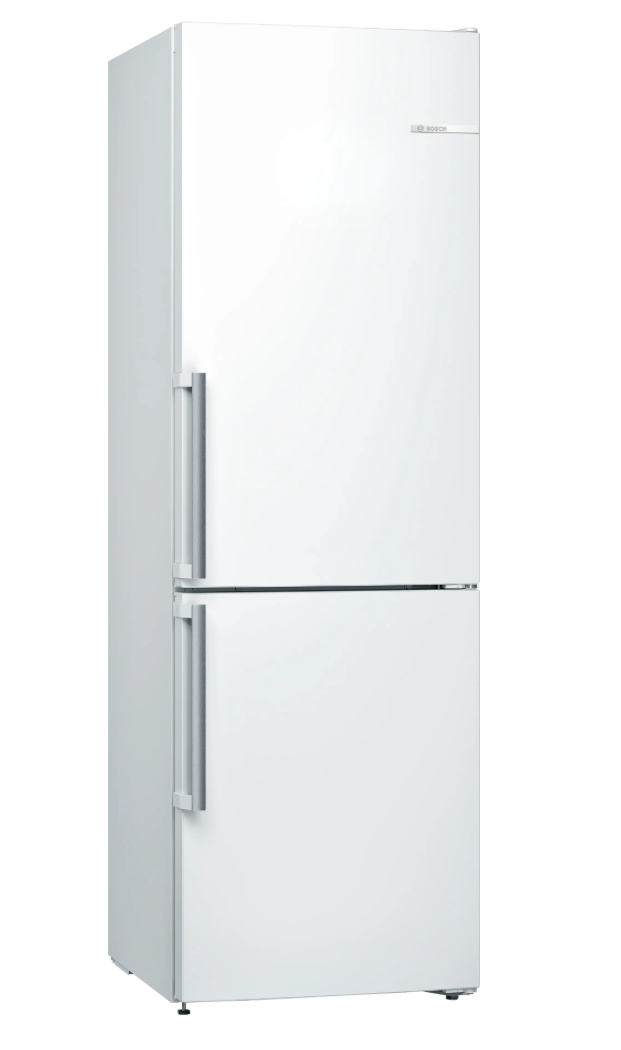 Bosch Fristående Kyl/Frys KGV366WEP, LowFrost och LED-belysning