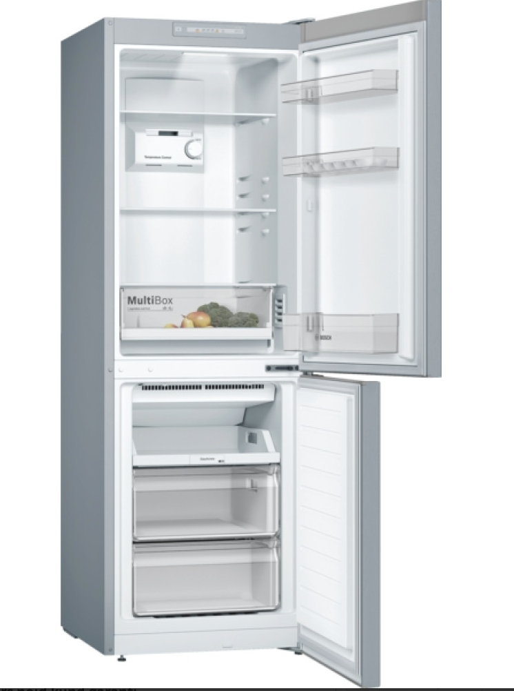 Bosch Kyl/frys kombi KGN33NLEB, 279L NoFrost