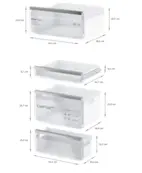 Bosch Kombinerad Kyl/Frys Inbyggd KIV86VFE1, lowFrost