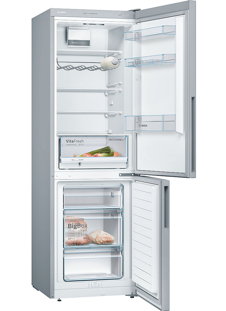 Bosch Serie 4 Kombinerad Kyl/Frys KGV36VIEAS, 186 cm