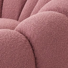 Fåtölj Mello Bouclé Rose