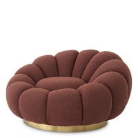 Fåtölj Mello Bouclé Rouge