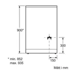 Bosch Serie 2 Glaskeramikspis HKA004020U, 60 cm