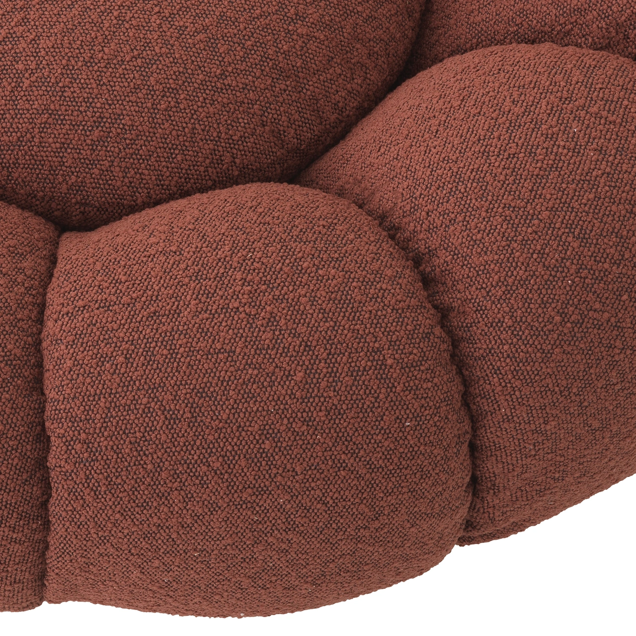 Fåtölj Mello Bouclé Rouge