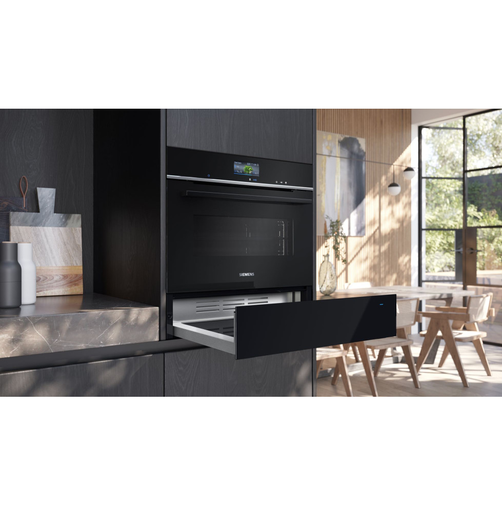 Siemens Värmelåda BI710C1B1, 14 cm push&pull Home Connect