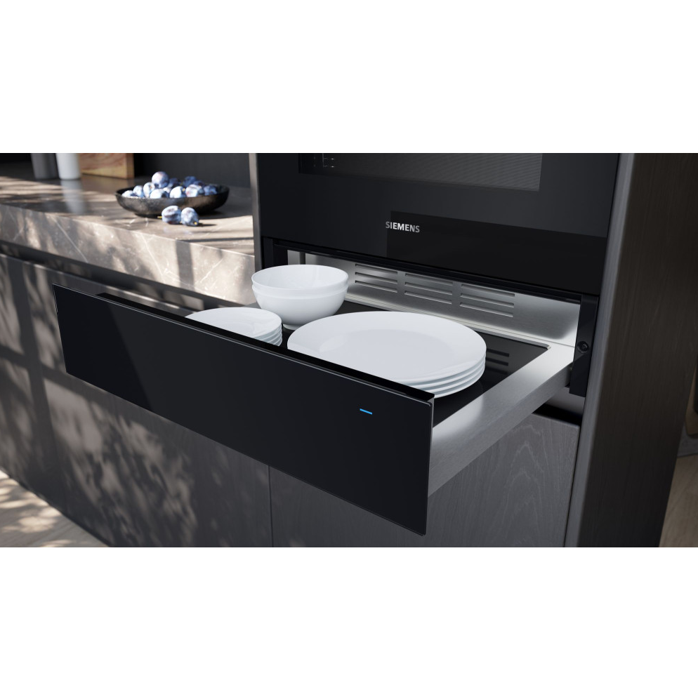 Siemens Värmelåda BI710C1B1, 14 cm push&pull Home Connect