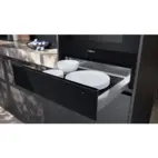 Siemens Värmelåda BI710C1B1, 14 cm push&pull Home Connect