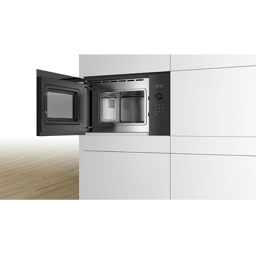Bosch Inbyggnadsmikrovågsugn BFL524MB0, AutoPilot 7