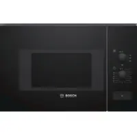 Bosch Inbyggnadsmikrovågsugn BFL520MB0, 800 W Svart