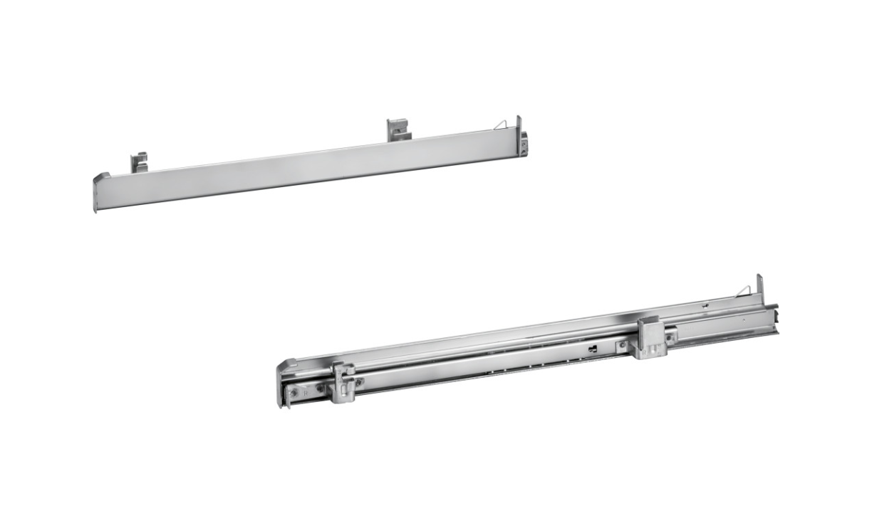 Siemens Teleskopskena HZ538000, 1 nivå rostfritt stål