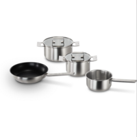 Siemens Kokkärlset HZ9SE040, 4 delar i ädelstål