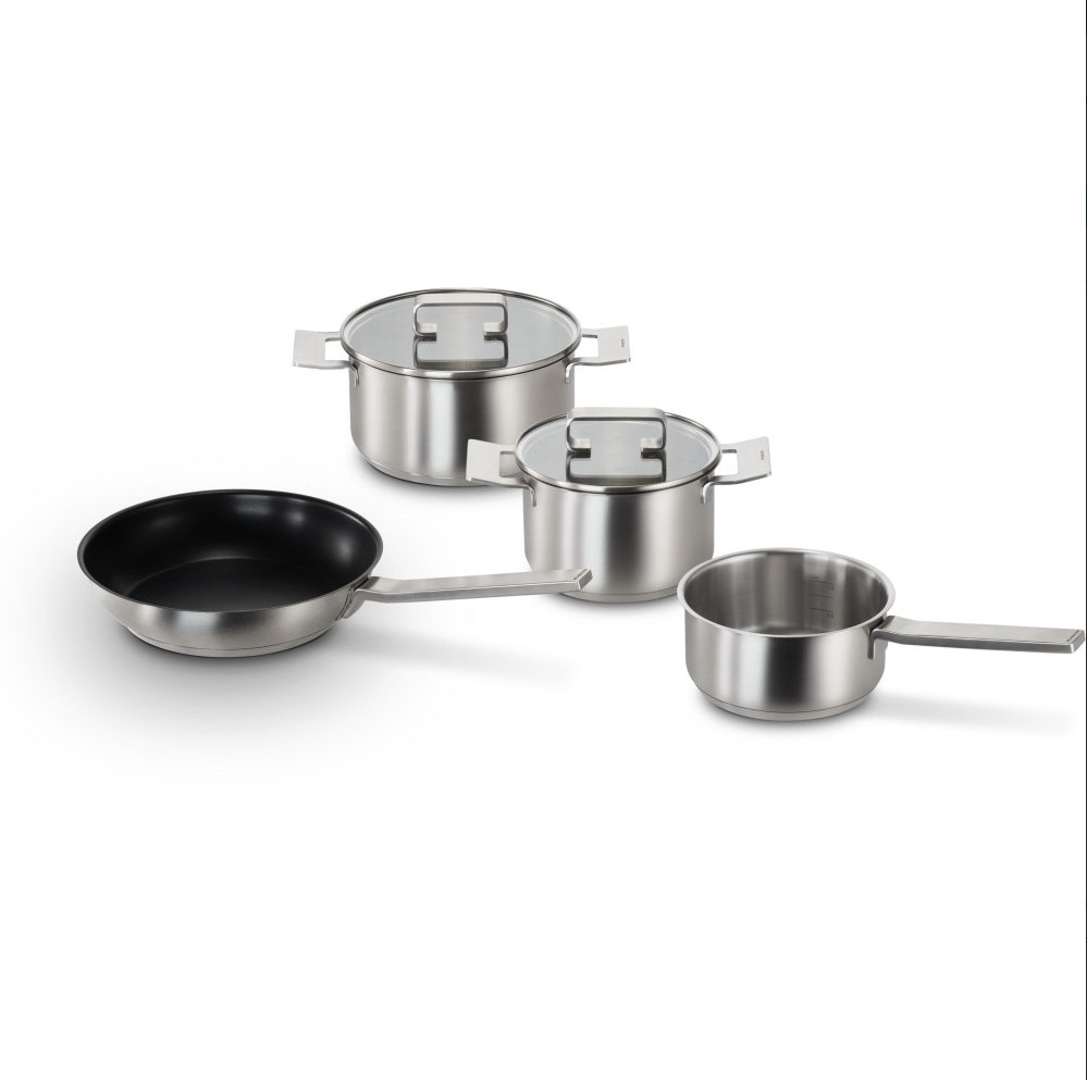 Siemens Kokkärlset HZ9SE040, 4 delar i ädelstål