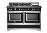 Bertazzoni Heritage Gasspis HER126G2ENET2, 120 cm Mattsvart