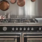 Bertazzoni Heritage Gasspis HER126G2ENET2, 120 cm Mattsvart