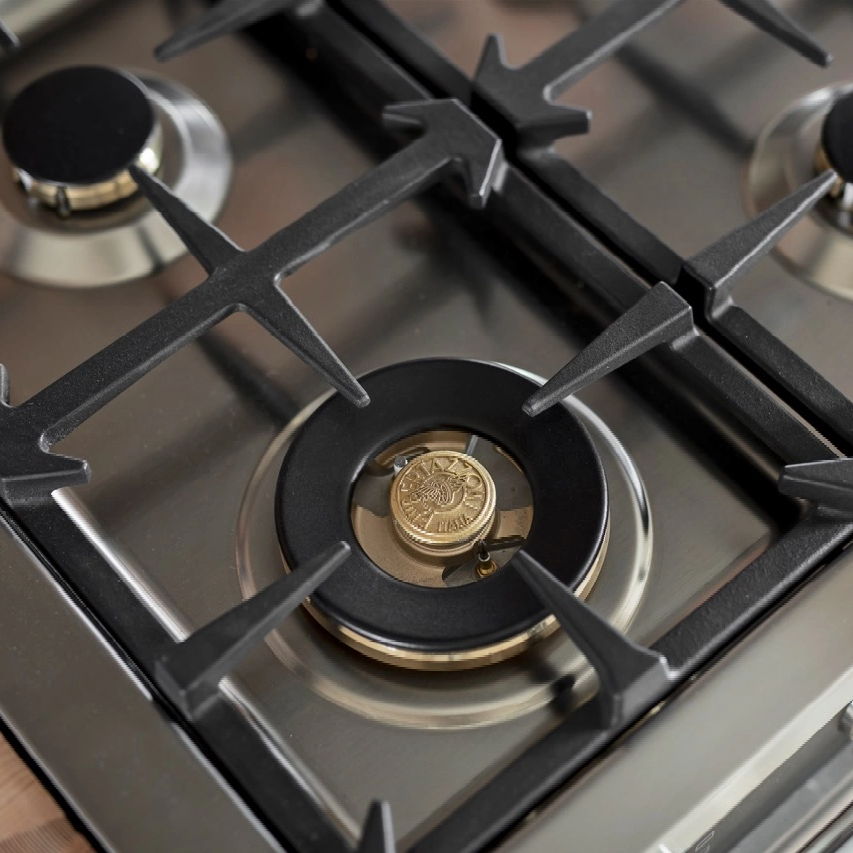 Bertazzoni Heritage Gasspis HER126G2ENET2, 120 cm Mattsvart