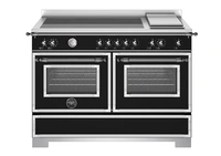 Bertazzoni Heritage Induktionsspis HER125I2ENET2, 120 cm Mattsvart