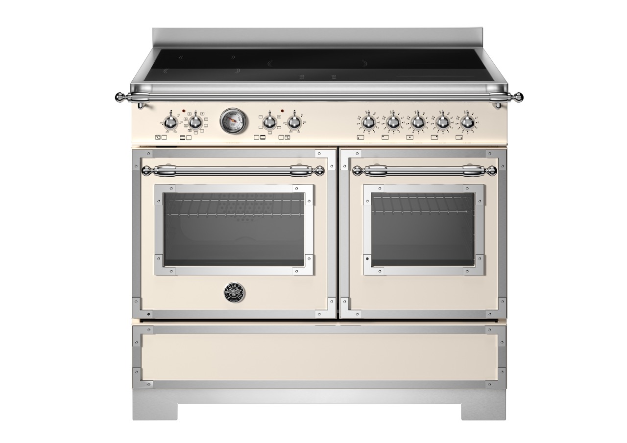 Bertazzoni Heritage Induktionsspis HER105I2EAVT2, 100 cm, Elfenbensvit