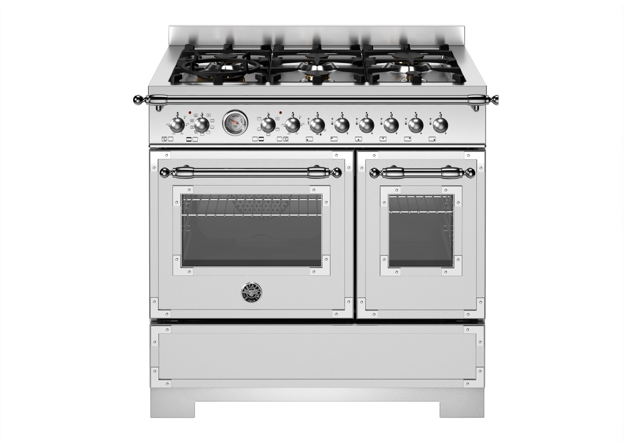 Bertazzoni Heritage Gasspis HER96L2EXT2, 90 cm 6 brännare