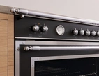 Bertazzoni Heritage Gasspis HER96L1ENET2, 90 cm Mattsvart