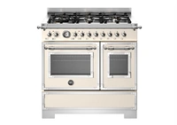 Bertazzoni Heritage Gasspis HER96L2EAVT2, 90 cm Elfenbensvit