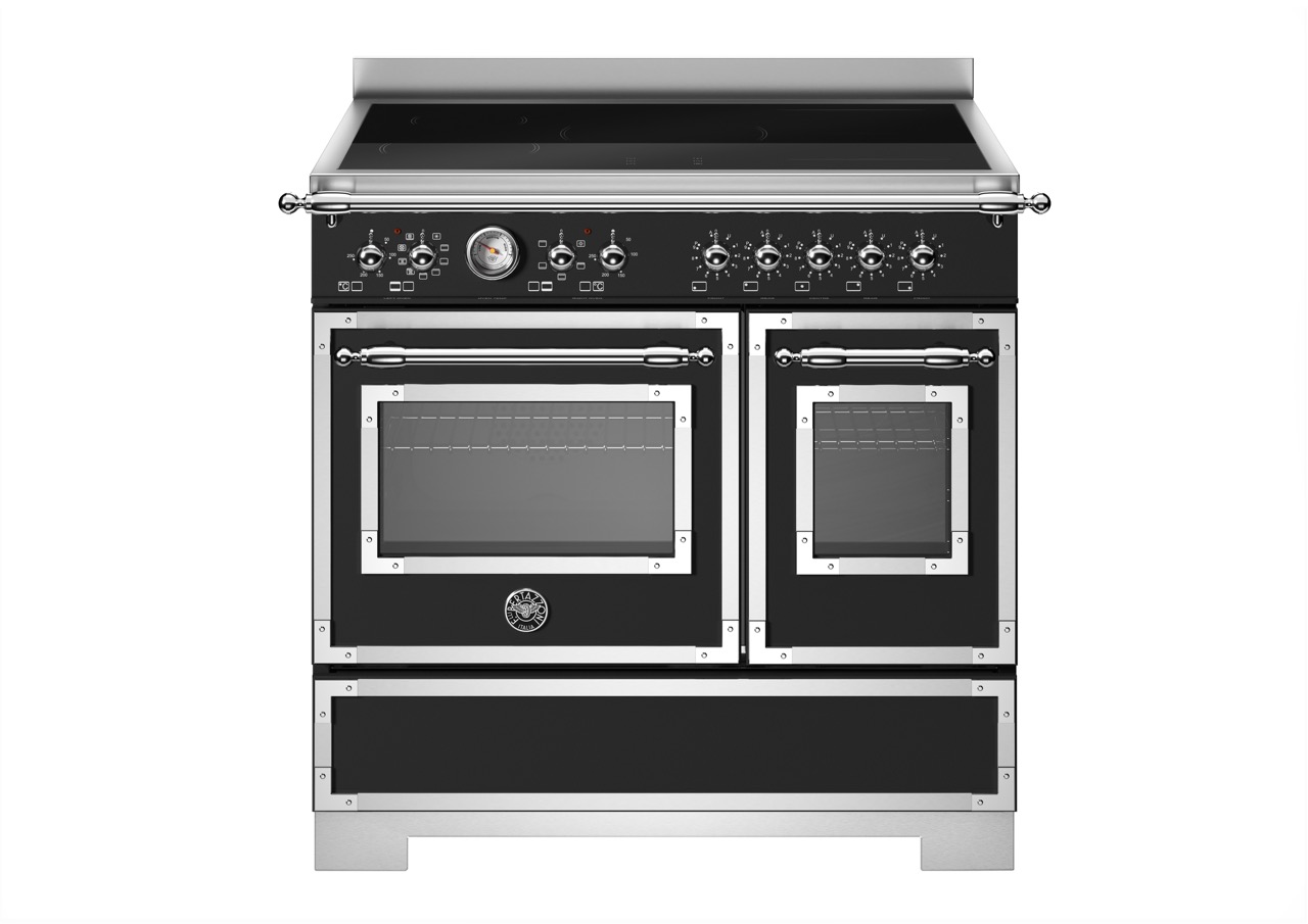 Bertazzoni Heritage Induktionsspis HER95I2ENET2, 90 cm Mattsvart