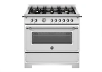 Bertazzoni Heritage Gasspis HER96L1EXT2, 90 cm Rostfri