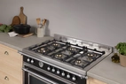 Bertazzoni Heritage Gasspis HER96L1ENET2, 90 cm Mattsvart